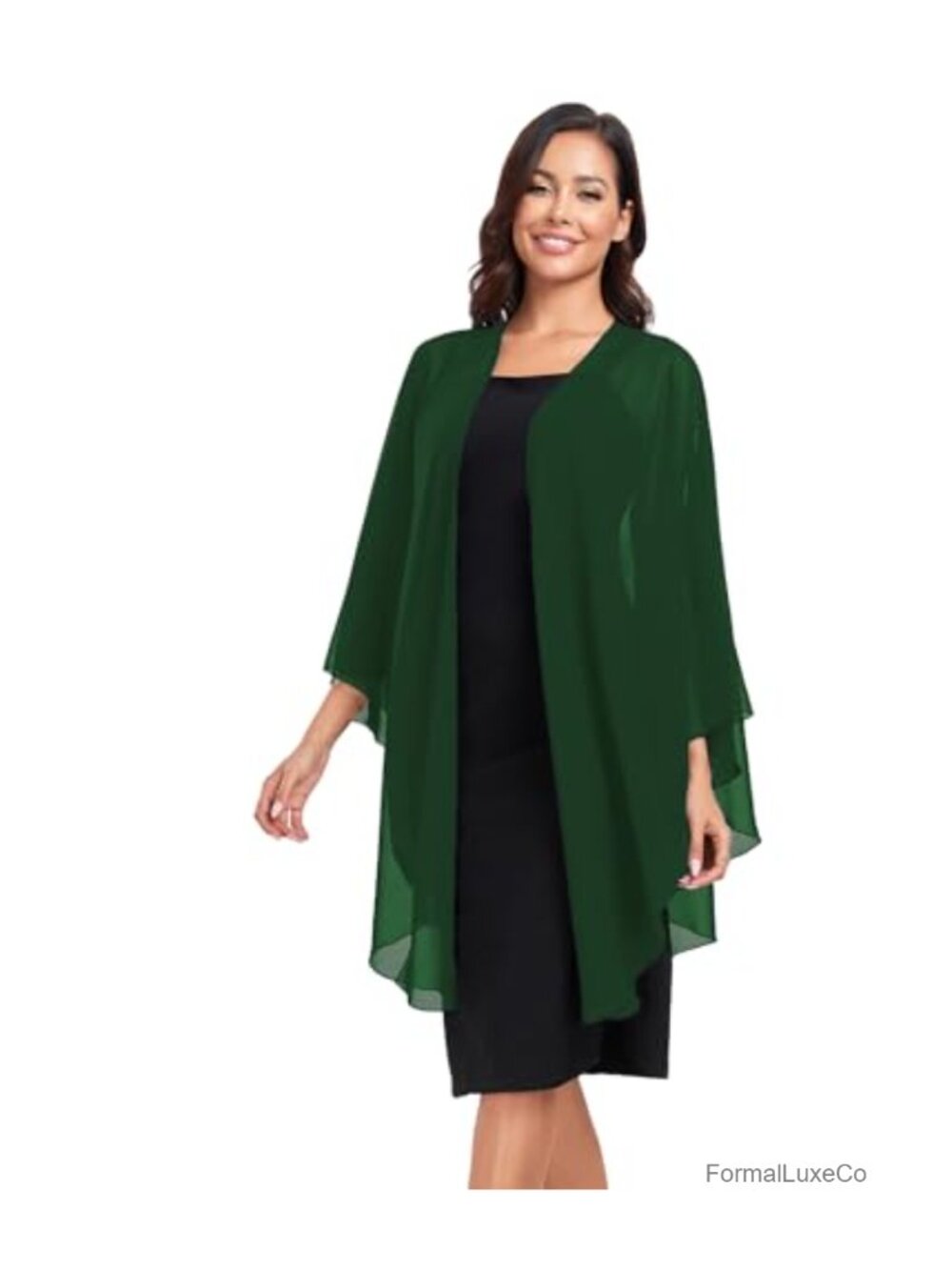 Chiffon Shawl Wrap Evening Wedding Guest Bridal Cover Up